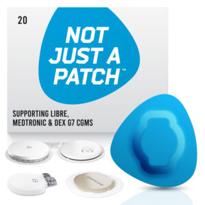 Freestyle Libre blue patches and Medtronic blue patches