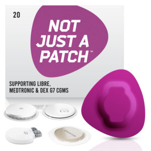 Freestyle Libre purple patches and Medtronic purple patches