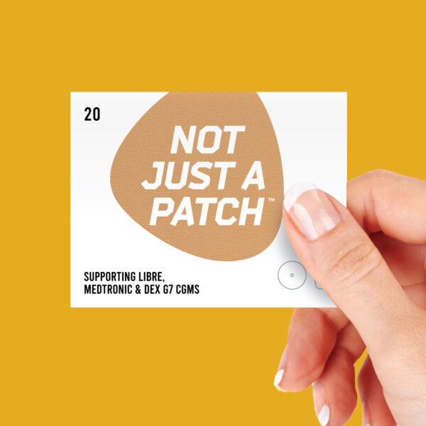 Original Patches for Freestyle Libre 1 & 2 | Medtronic | Lingo - Beige - 20 pack