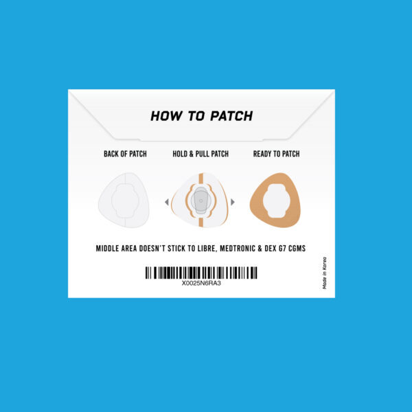 Original Patches for Freestyle Libre 1 & 2 | Medtronic | Lingo - Beige - 20 pack