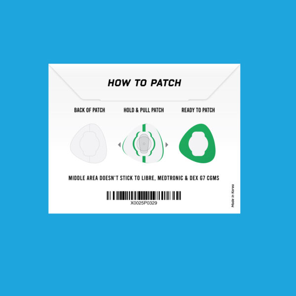 Freestyle Libre green patches and Medtronic green patches