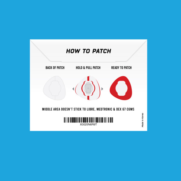Freestyle Libre red patches and Medtronic red patches