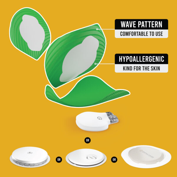 Freestyle Libre green patches and Medtronic green patches