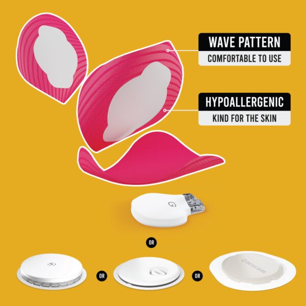 Freestyle Libre pink patch and Medtronic pink patch