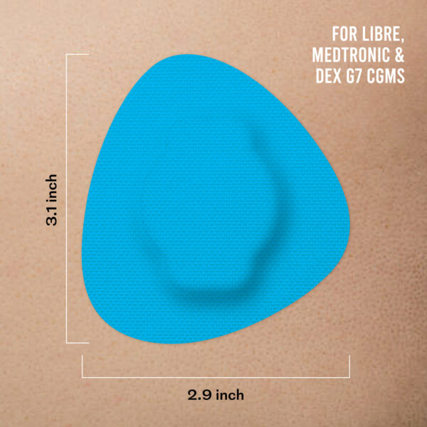 Freestyle Libre blue patches and Medtronic blue patches