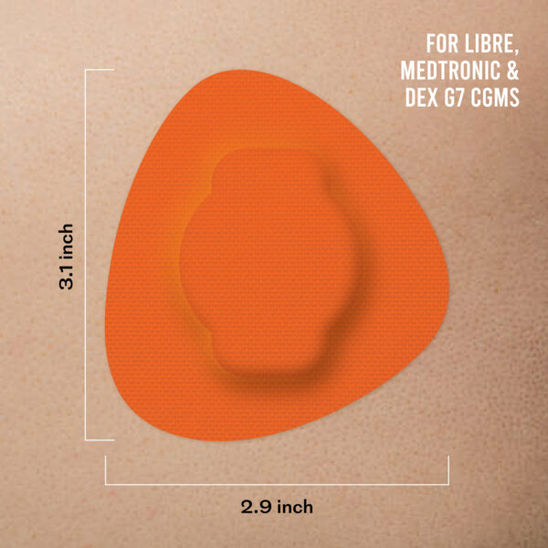 Freestyle Libre orange patches and Medtronic orange patches