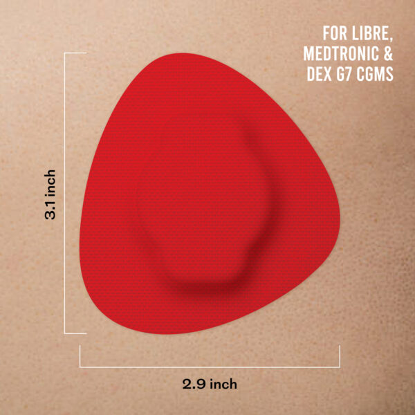 Freestyle Libre red patches and Medtronic red patches