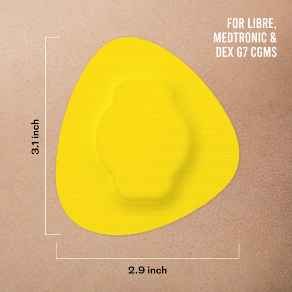 Freestyle Libre and Medtronic yellow patch size