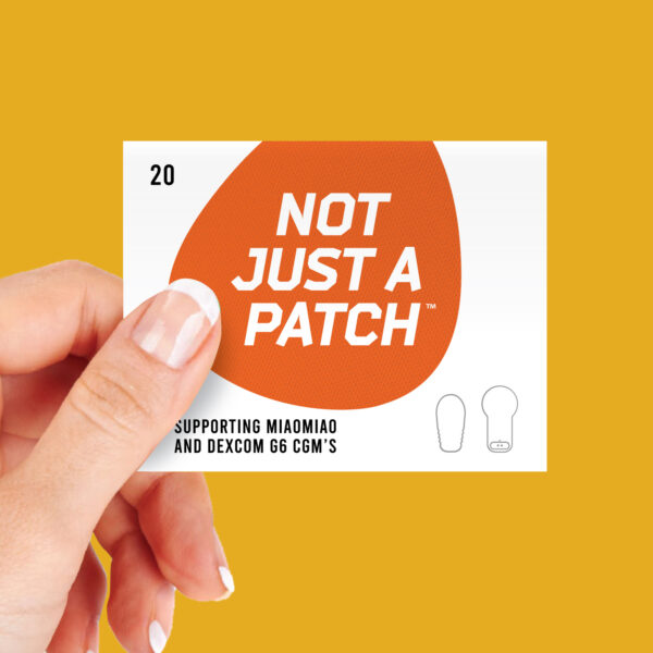 Original Patches for Dexcom G6 & MiaoMiao - Orange - 20 pack