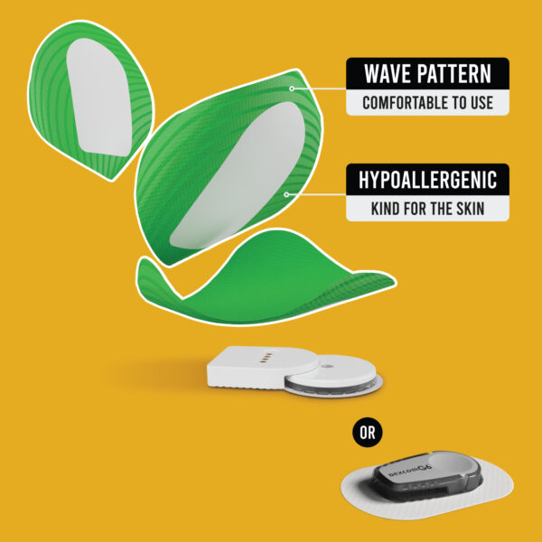 Original Patches for Dexcom G6 & MiaoMiao - Green - 20 pack
