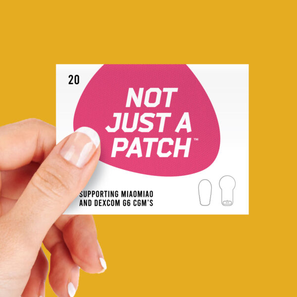 Original Patches for Dexcom G6 & MiaoMiao - Pink - 20 pack
