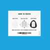 Original Patches for Dexcom G6 & MiaoMiao - Black - 20 pack