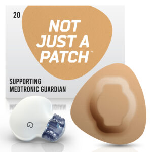 Original Patches for Freestyle Libre 1 & 2 | Medtronic | Lingo - Beige - 20 pack - Medtronic Guardian