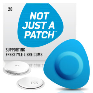 Freestyle Libre blue patches and Medtronic blue patches