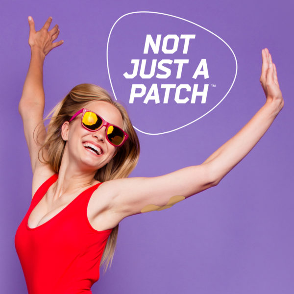 cgm patches beige