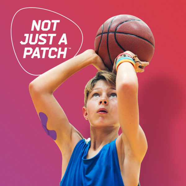 X-Patches for Freestyle Libre 1 & 2, Medtronic, Omnipod and Lingo - Purple - 20 pack