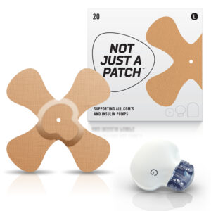 medtronic patch beige color
