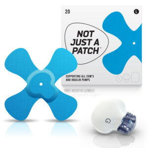 medtronic patch blue color