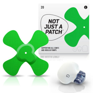 medtronic patch green color