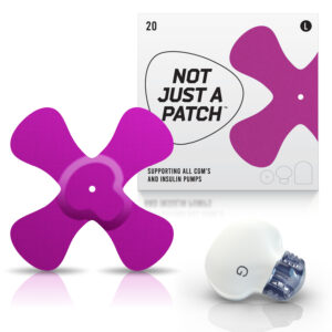 medtronic patch purple color