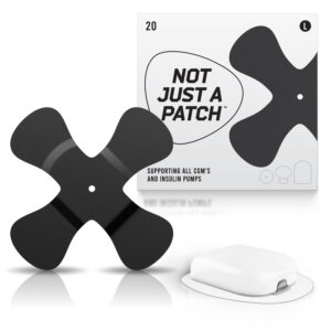 omnipod patch black color