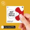 X-Patches for Freestyle Libre 1 & 2, Medtronic, Omnipod and Lingo - Red - 20 pack