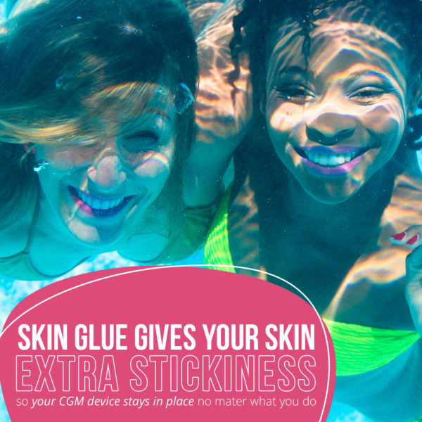 skin adhesive barrier wipes for CGM users