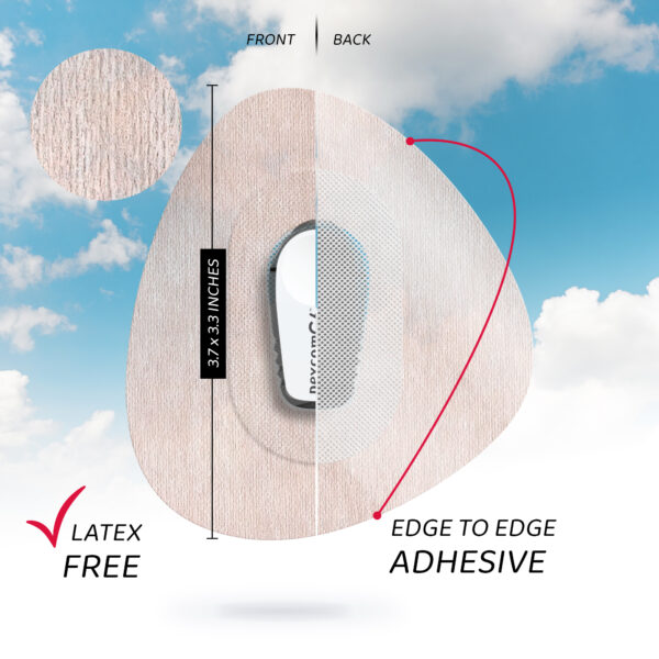 Air Patches for Dexcom G6 - Tan - 20 pack