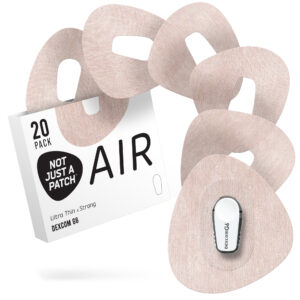 Air Patches for Dexcom G6 - Tan - 20 pack - Dexcom