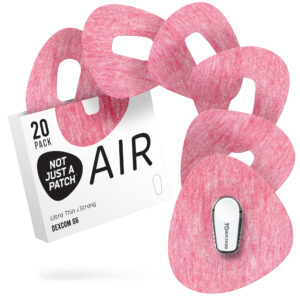 Air Patches for Dexcom G6 - Pink - 20 pack - Dexcom