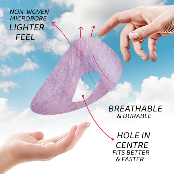 Air Patches for Dexcom G6 - Purple - 20 pack