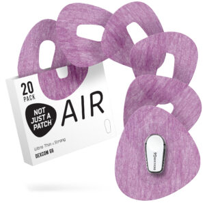 Air Patches for Dexcom G6 - Purple - 20 pack - Dexcom