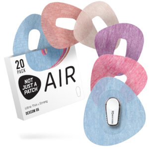 Air Patches for Dexcom G6 - Multicolour - 20 pack - Dexcom