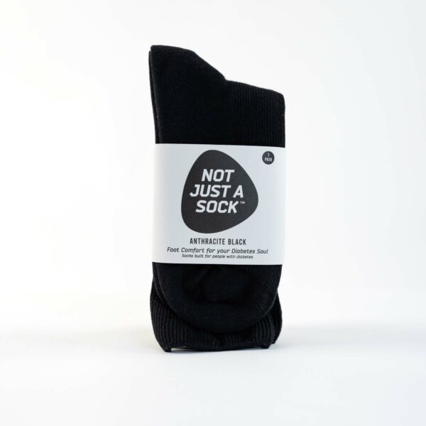 Not Just a Sock - Anthracite Black