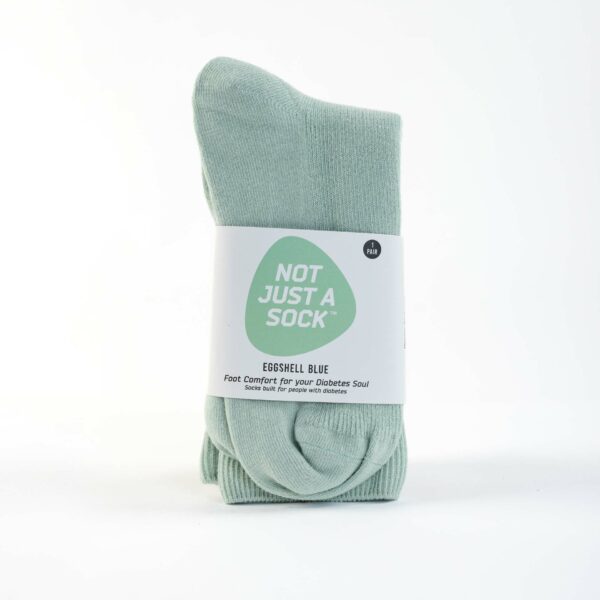 Not Just a Sock - Eggshell Blue
