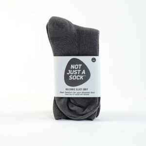 Not Just a Sock - Volcanic Glass Grey