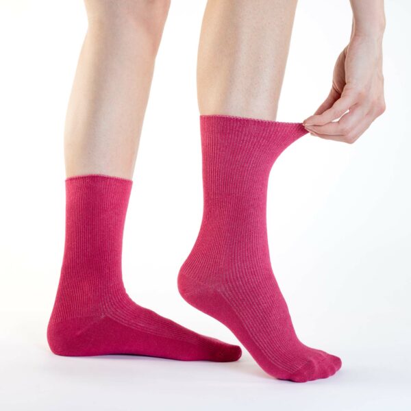 Not Just a Sock - Pink Flambe Red