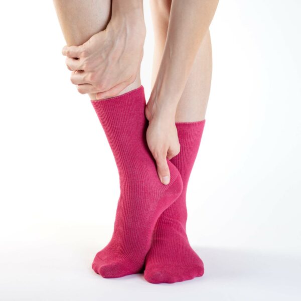 Not Just a Sock - Pink Flambe Red