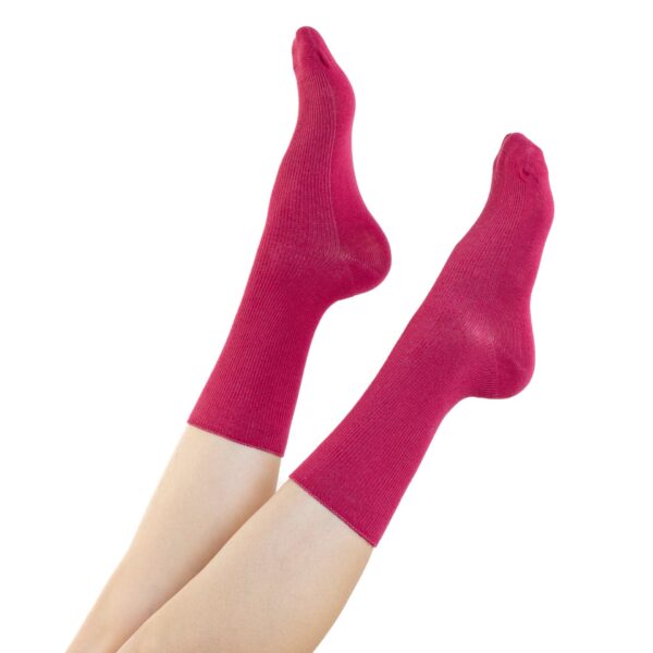 Not Just a Sock - Pink Flambe Red