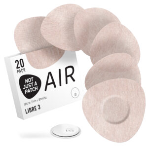 Air Patch for Freestyle Libre 3 - Beige - 20 Pack