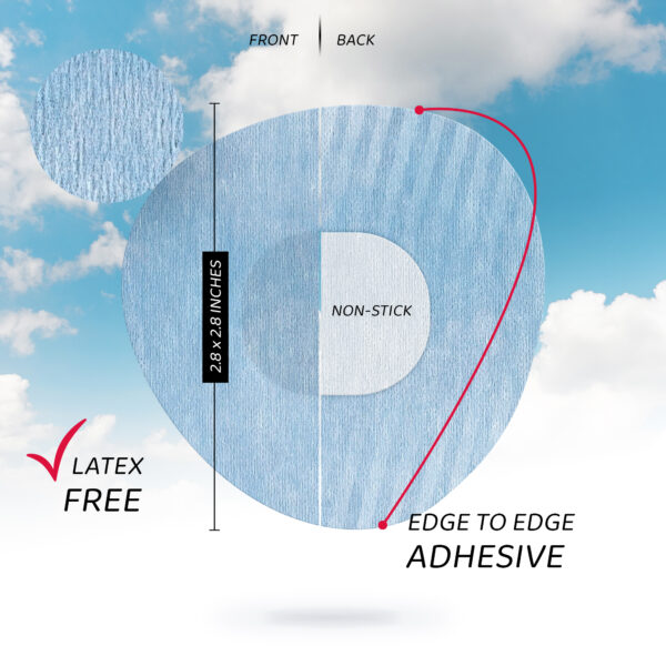 Air Patches for Dexcom G7 & Stelo CGM - Multicolour - 20 pack