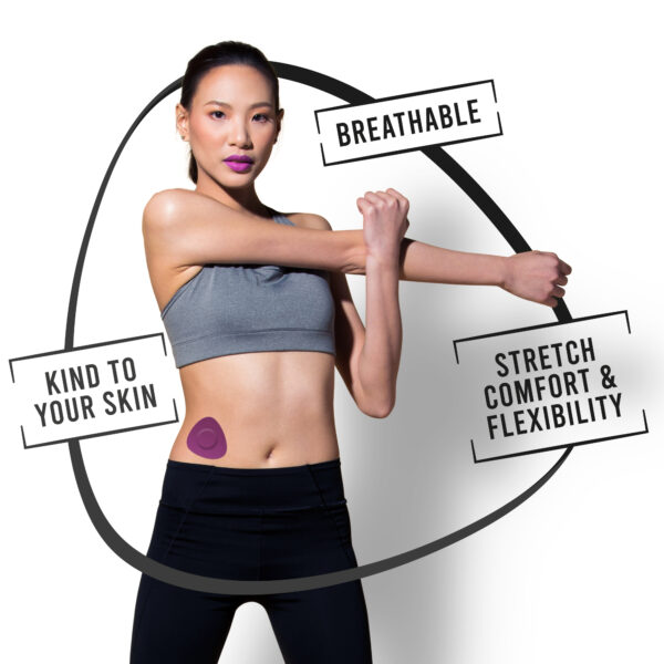 Original Patches for Freestyle Libre 1 & 2 | Medtronic | Lingo - Multicolour - 20 pack